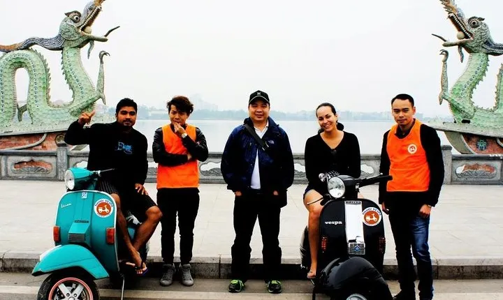 Vespa Tour Hanoi Life Rustic