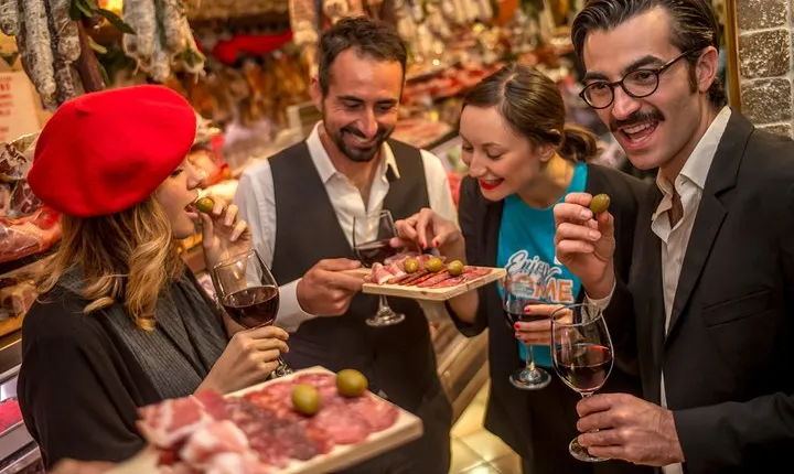 Half-Day Food and Wine Tasting Tour in Rome
