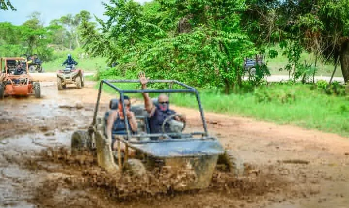 Half-Day Buggy Tour to Water Cave and Macao Beach