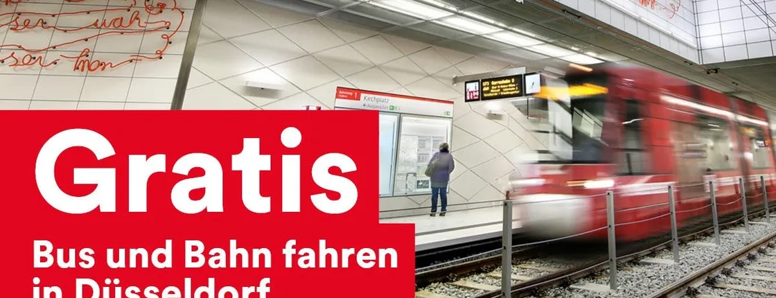 DüsseldorfCard with public transport for 24h, 48h, 72h or 96h