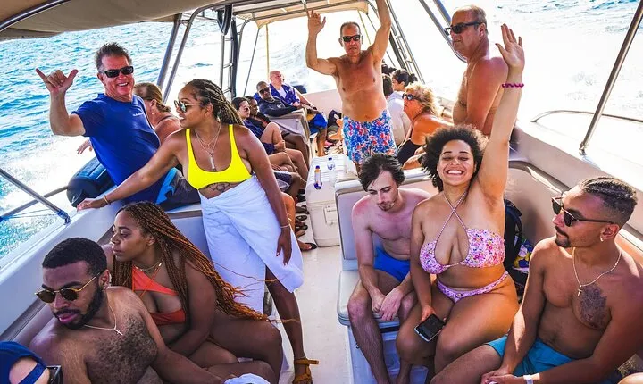 Full VIP Day 3 Best Beach Clubs and Amazing Snorkel in Rosario