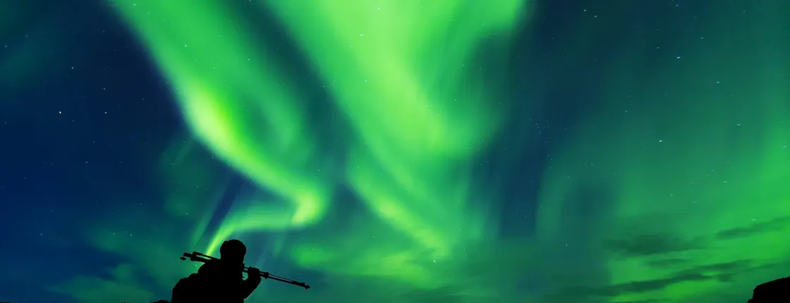 Northern lights photography tour