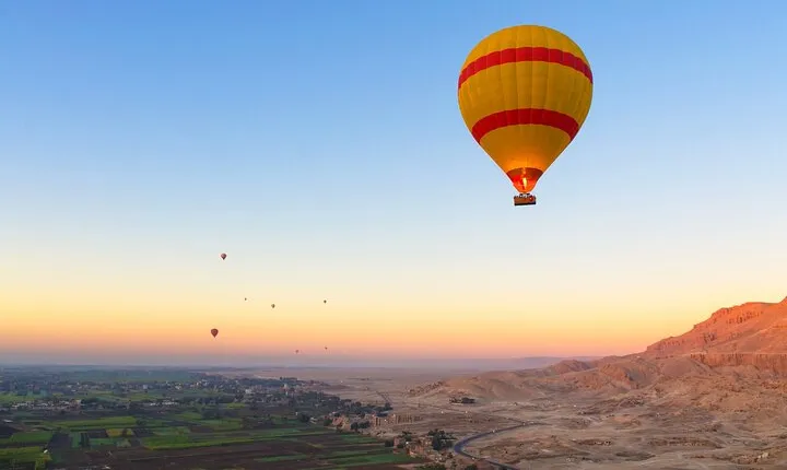  Hot Air Balloon With Luxor Full Day Tour & 5 HIGHLIGHTS Attraction From Luxor