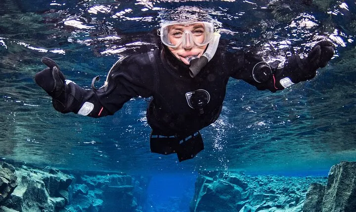 Silfra: Snorkeling Between Tectonic Plates - meet on location