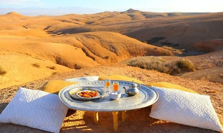 Agafay Desert Quad Biking Camel Ride and Spectacular Dinner Show