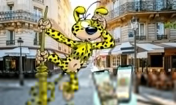 Children's escape game in the city of Paris Marsupilami