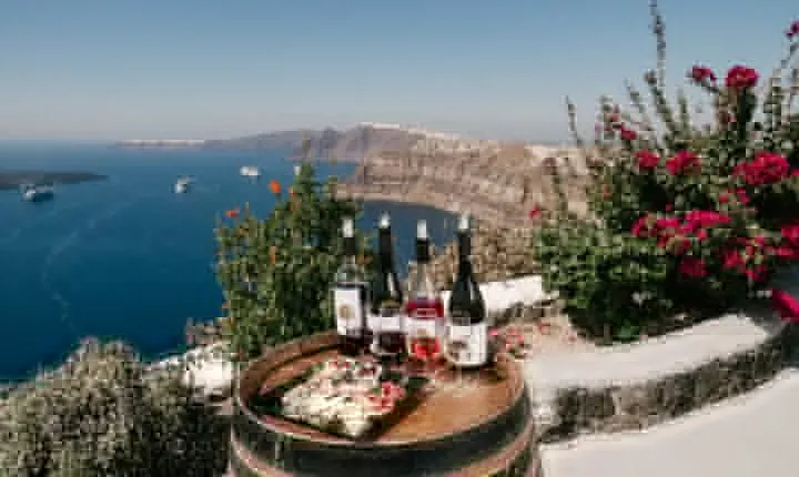 3-Hour Wine Tasting in Santorini