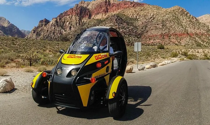 Private Scenic Red Rock Canyon Tour in a Talking Go Car