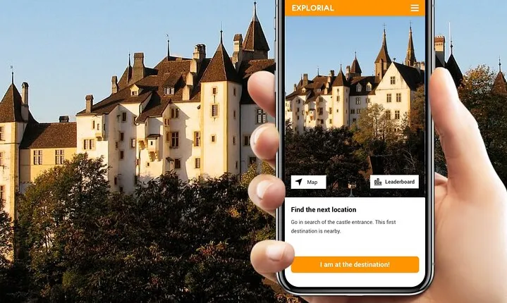 Neuchâtel Scavenger Hunt and Sights Self-Guided Private Tour