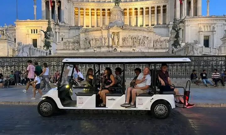 Highlights of Rome Private Tour by Golf-Cart