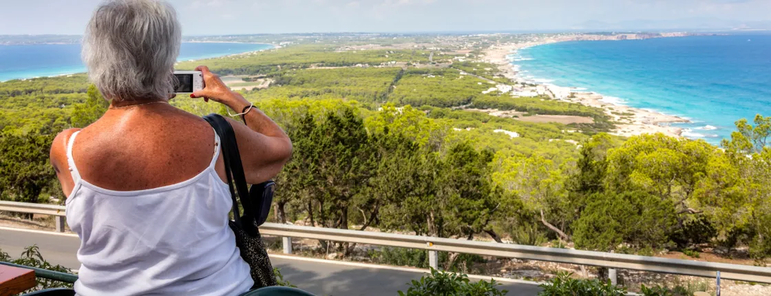 Full-day guided tour to Formentera from Ibiza by fast ferry