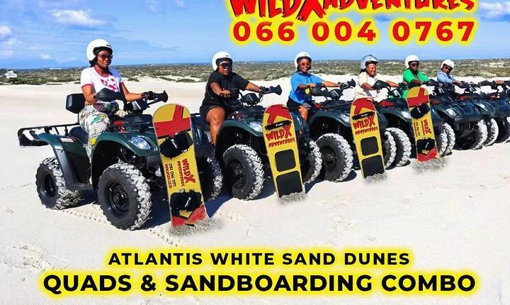 WildX Quad & Classic Sandboarding Combo Cape Town Atlantis Dunes