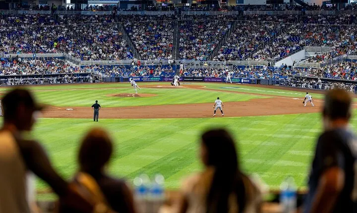 Miami Marlins Baseball Game at LoanDepot Park