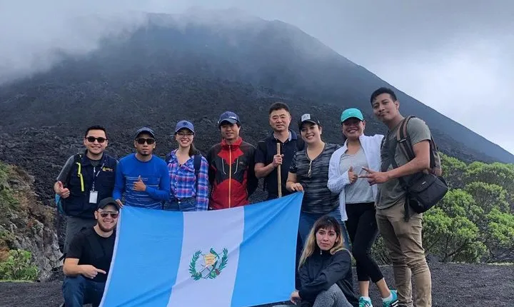 Tour to the active Pacaya Volcano.
