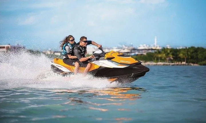 Double Jet Ski In Playa Chica