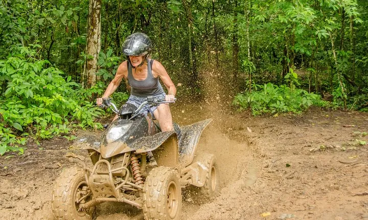 ATV adventure 3hrs and Waterfall in Jacó