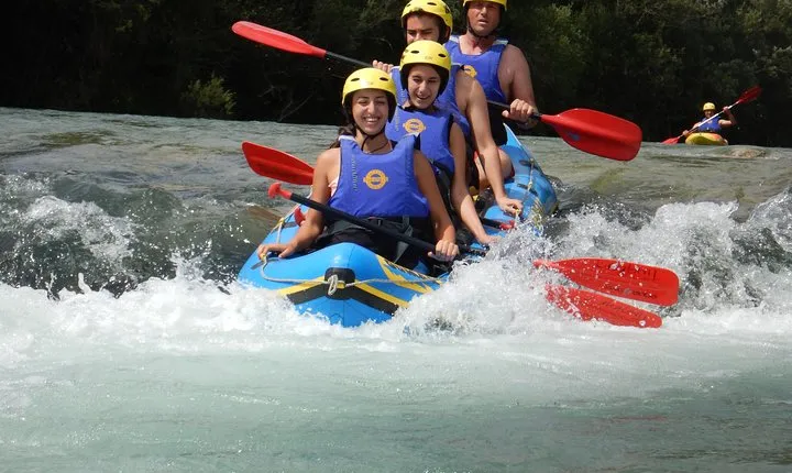 Miniraft on Sava river