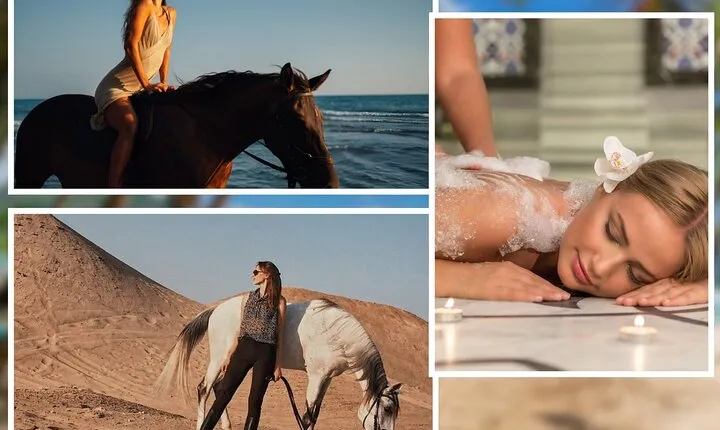 Horseback Riding Adventure & Turkish Bath Relaxation - Hurghada