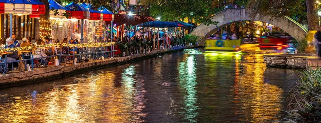 Scenic San Antonio guided night tour