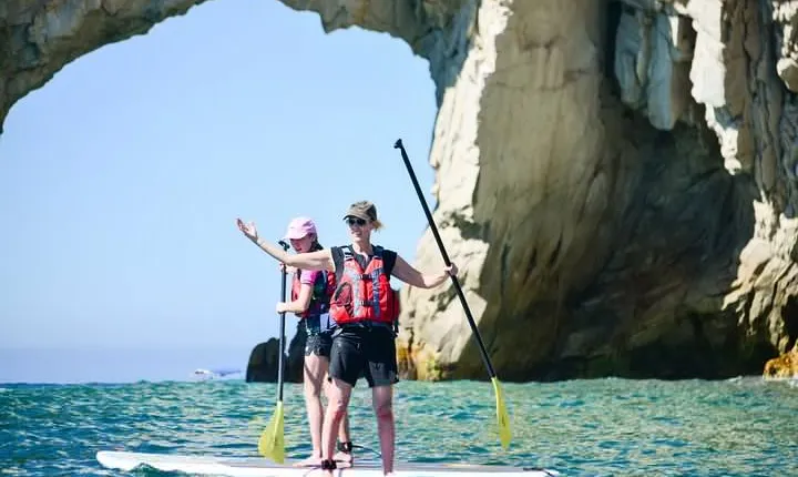 Private Paddleboard and snorkel at the arch