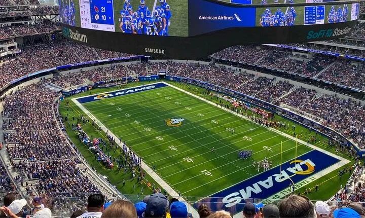 Los Angeles Rams Football Game Ticket at SoFi Stadium