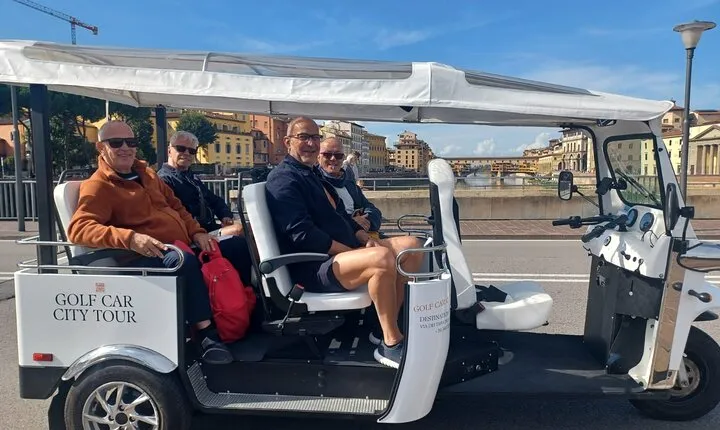 Florence Golf Cart Tour & Pasta Cooking Class with Unlimited Wine