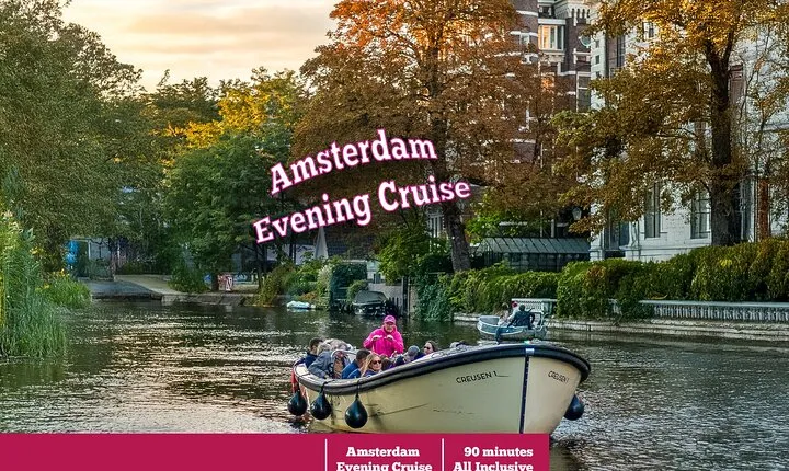 Amsterdam Evening Cruise Including Drinks and Dutch Bites