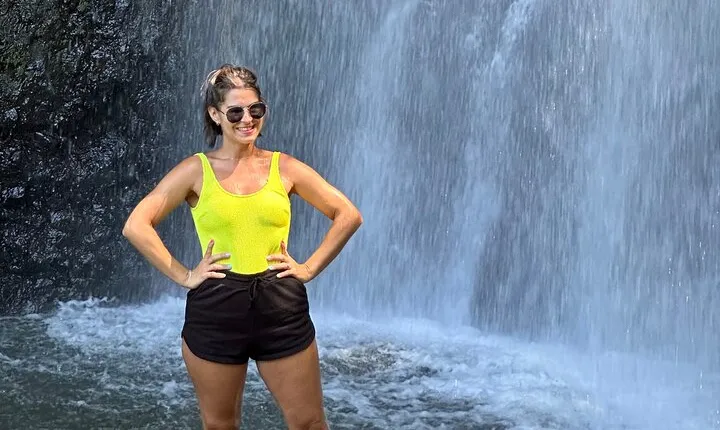 The Cascading Dark View Falls and Beach Experience with Topdawg Taxi and Tours
