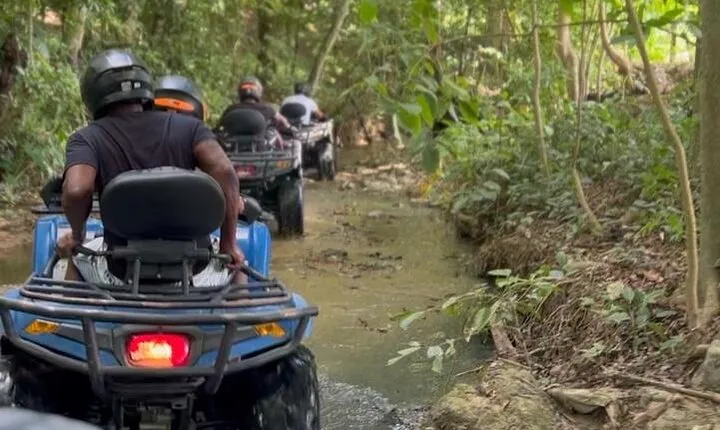A real ATV tour: Jungle, Rivers and Towns