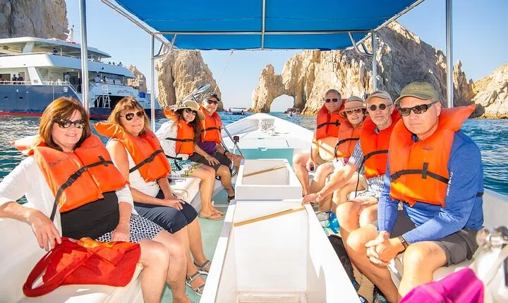 Glass Bottom Boat in Cabo San Lucas, free time in Playa del Amor