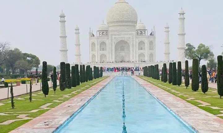 Full day Sunrise & Sunset at Tajmahal from Agra