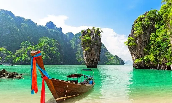 Phuket: James Bond Island + Canoe Longtail Small Group Boat Tour