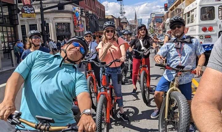 The Original Music City Electric Bicycle Guided City Tour 16miles