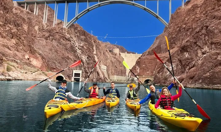 Hoover Dam Kayak Tour with Shuttle - Hot Springs & Emerald Cave