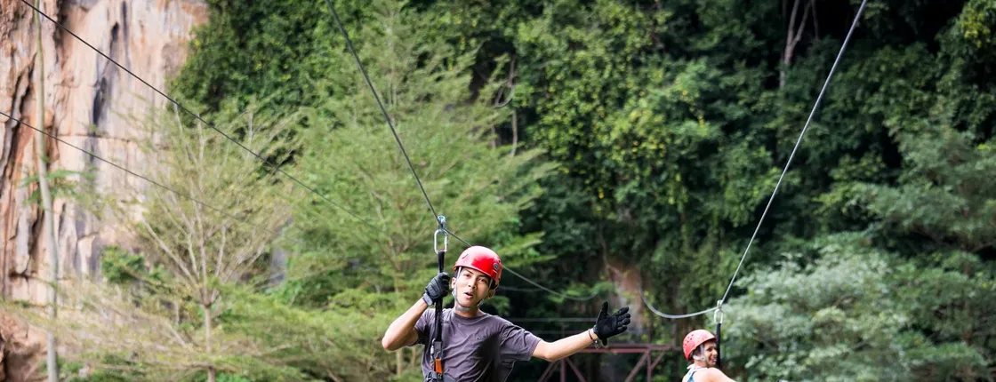 Lost World of Tambun Theme park entrance ticket