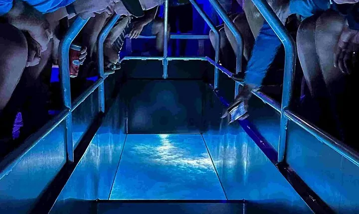 Airlie Beach Glass Bottom Boat Guided Night Tour