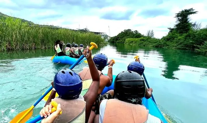 Thrilling River Rapids Adventure from Montego Bay