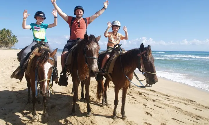 Horseback Riding on the Beach Free Transportation