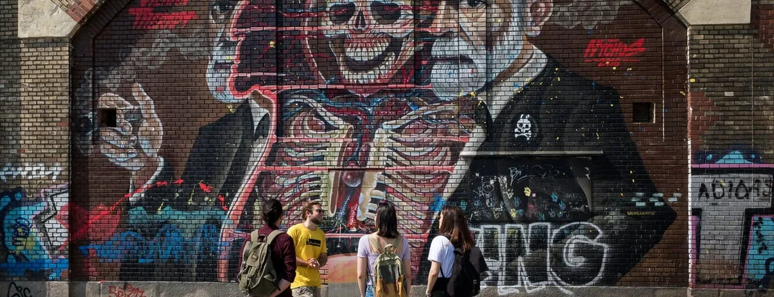 Street art tour through Vienna