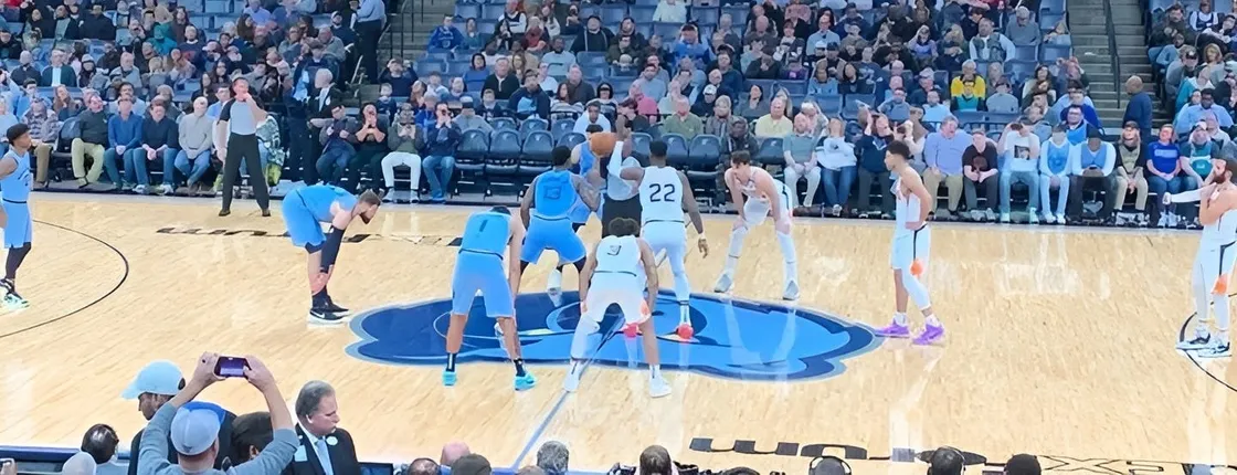 Memphis Grizzlies Basketball Game at FedExForum
