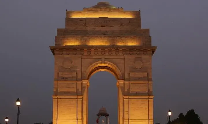 The Change of Guard Ceremony at the Presidential Palace in New Delhi