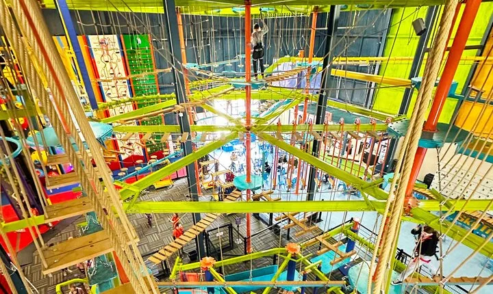 West Michigan Adventure Park with Ropes Climbing and Zip Lines