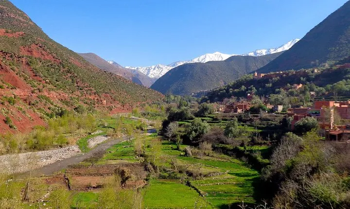 Private Day Trip From Marrakech To Ourika Valley Waterfalls in (All inclusive)