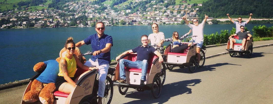 Lucerne hidden gems e-cargo bike tour