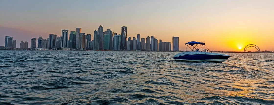 Doha Sunset Boat Cruise with Drinks