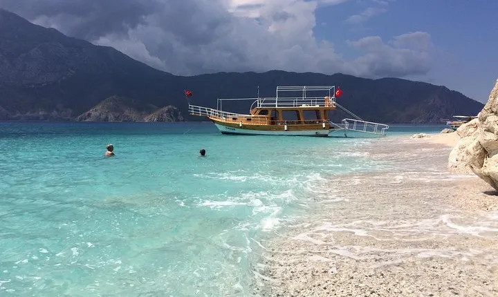 Boat trip from Adrasan to Suluada island, Antalya region