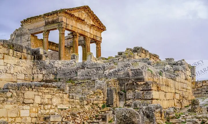 Full Day Dougga & Bulla Regia Via Testour Private tour with Lunch