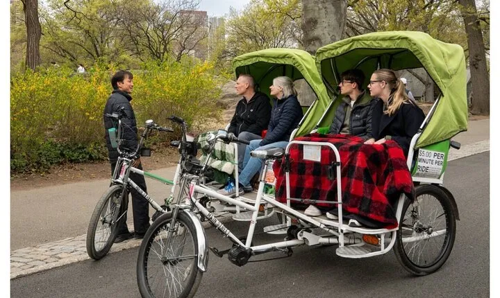 Central Park Film Spots Pedicab Tour