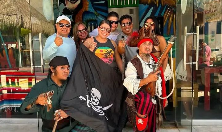 A Pirate's Adventure in Cozumel with Captain Draco