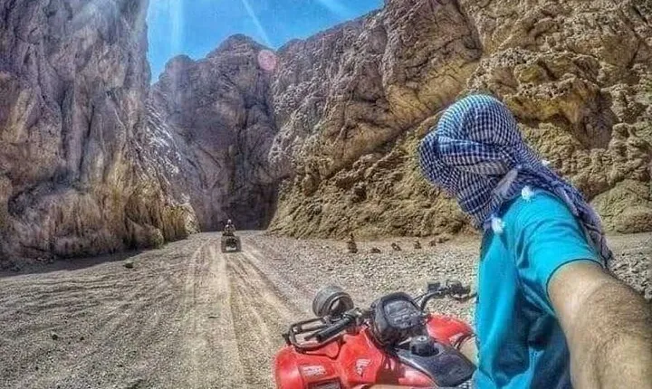  Desert Safari Trip by Quad Bike In Sharm El Sheikh During Sunrise Or sunset 